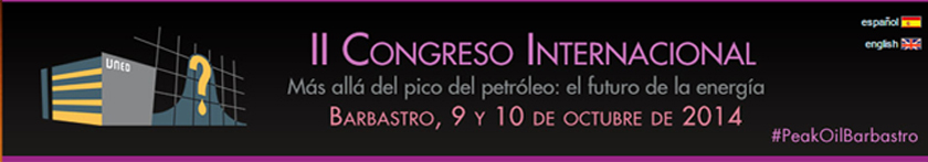 logotipo del II Congreso Peak Oil Barbastro